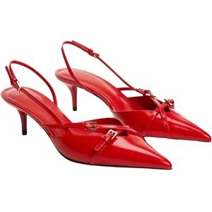 COPY - Red Pointed Toe Heels